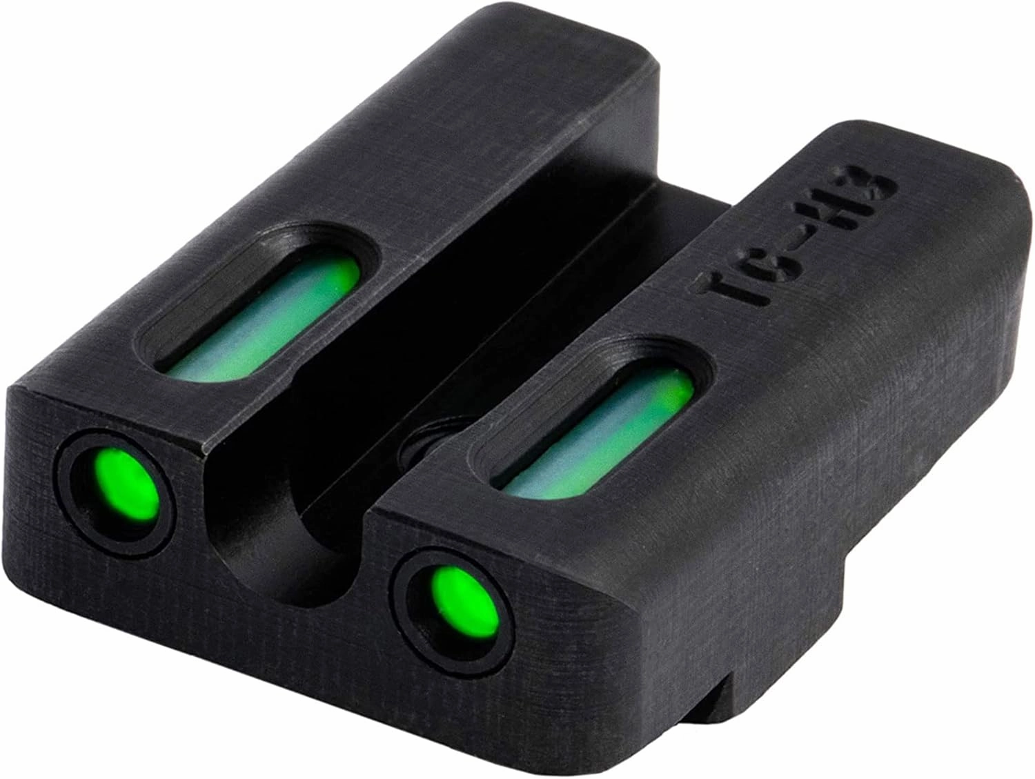 Truglo TFX PRO Handgun Sight, Glowing Shock Proof Tritium and Fiber Optic Night Sight for Handguns, Compact, Durable, and Snag Free Sight