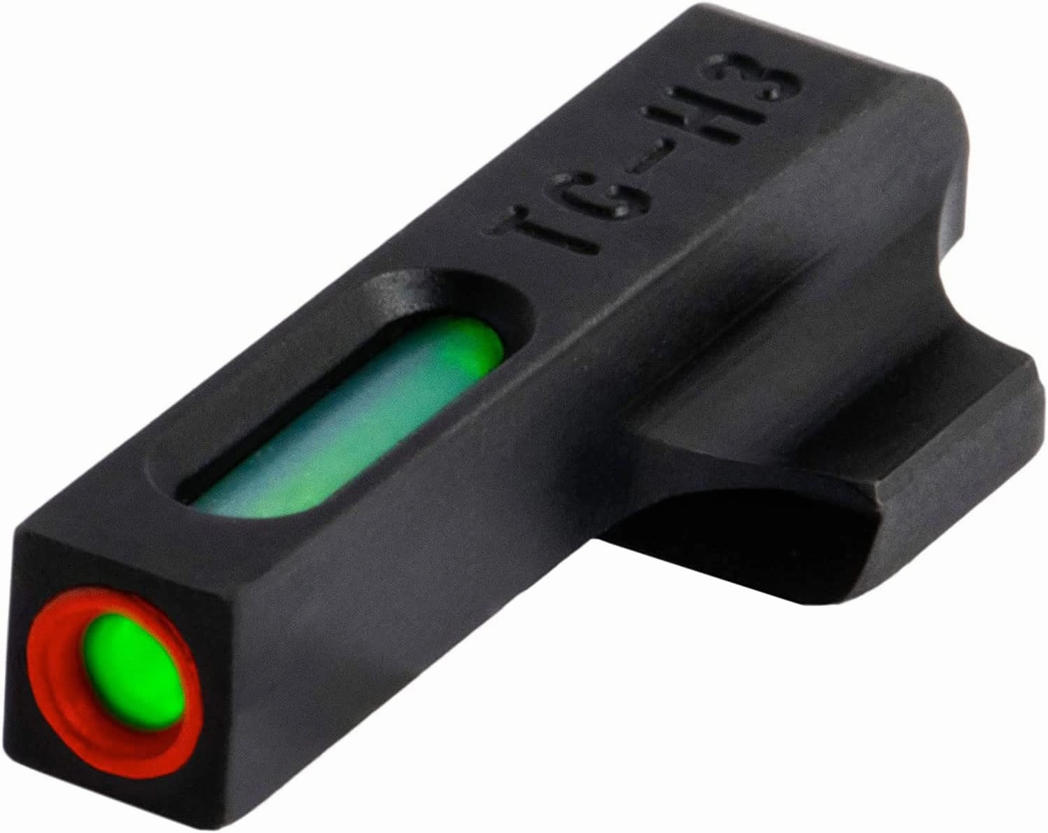 Truglo TFX PRO Handgun Sight, Glowing Shock Proof Tritium and Fiber Optic Night Sight for Handguns, Compact, Durable, and Snag Free Sight