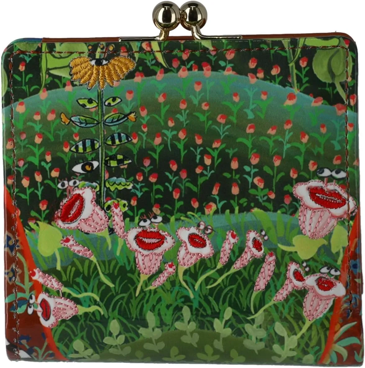 TSUMORI CHISATO Women's Mini Wallet with Golf Pattern