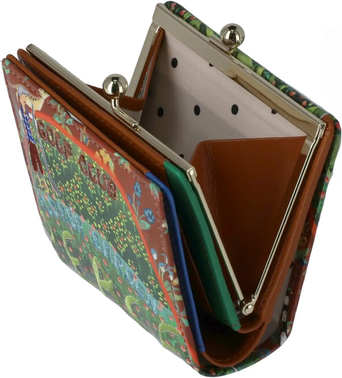 TSUMORI CHISATO Women's Mini Wallet with Golf Pattern