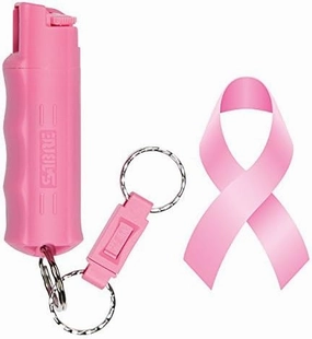 Two Pack Pink Pepper Spray - SABRE Red Police Strength Supports NBCF