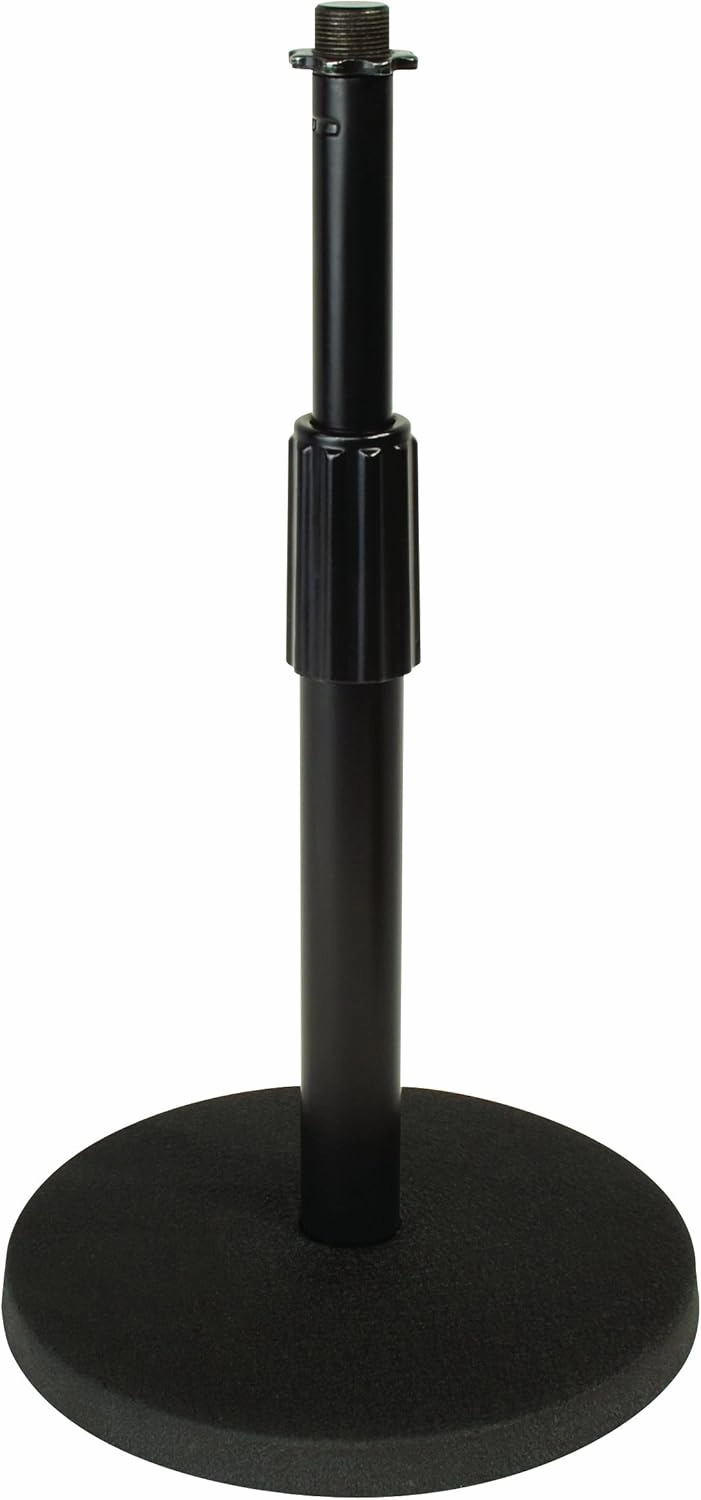 Ultimate Support DMS50 JamStands Desktop Microphone Stand for Studios and Podcasts w/Compact Mic Base