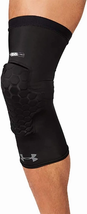 Under Armour Basketball Hex Pad Leg Sleeve, Compression Sleeve with Hex Pad Technology-Basketball,Football,Volleyball & More