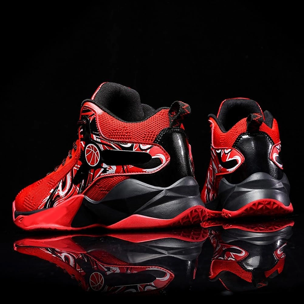 Unisex's High Top Lightweight Fly-Weaving Running Jogging Sneakers Sports Tennis Basketball Shoes