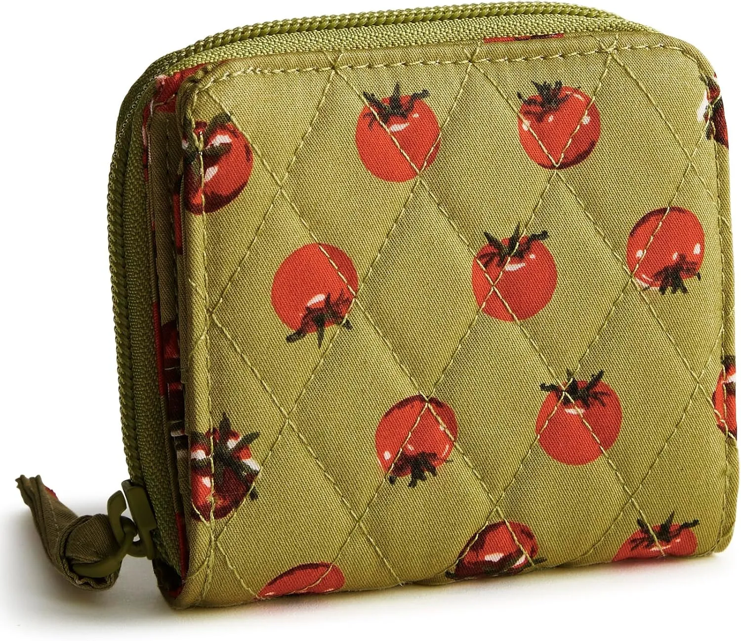 Vera Bradley Premium Cotton Small Zip-Around Wallet
