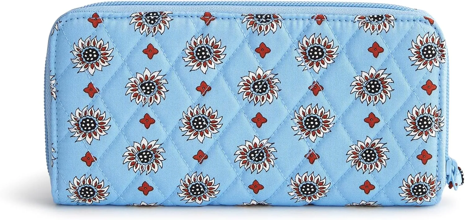 Vera Bradley Women's Cotton Continental Wallet