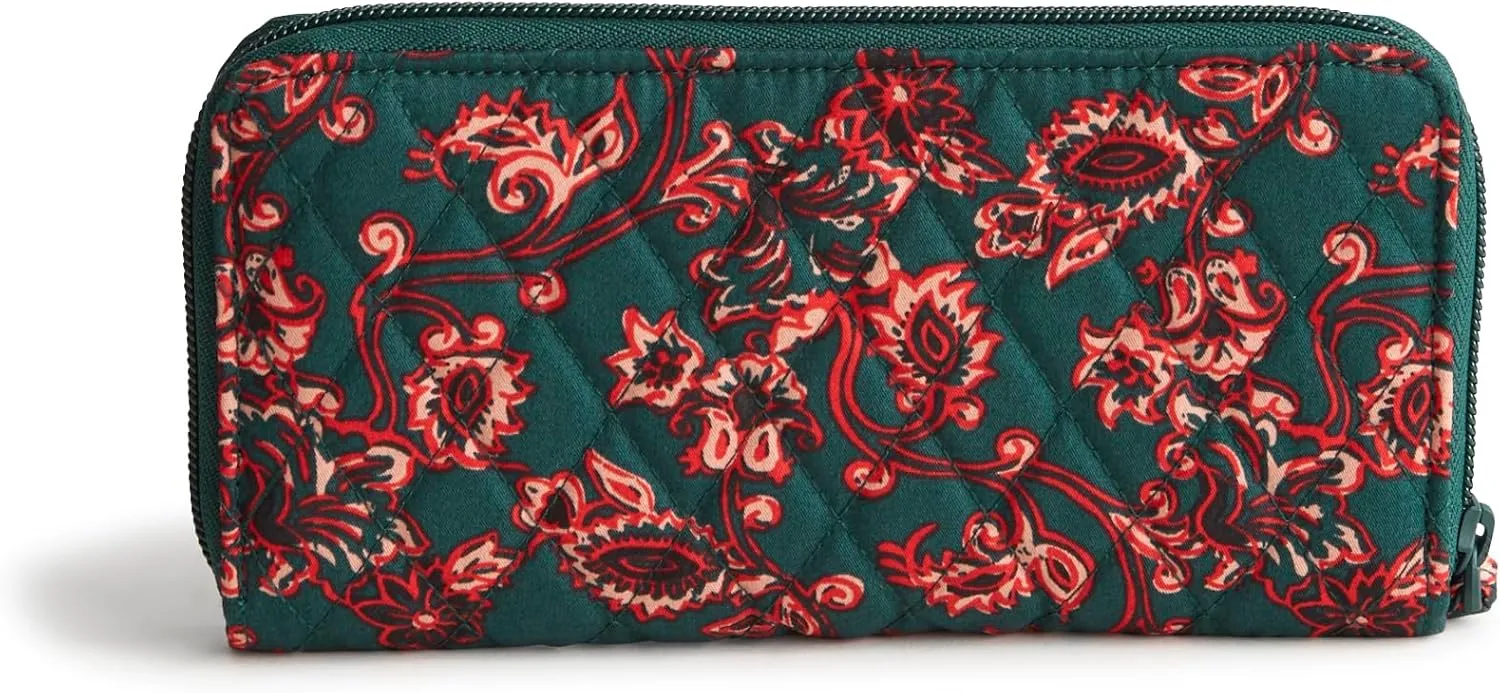 Vera Bradley Women's Cotton Continental Wallet