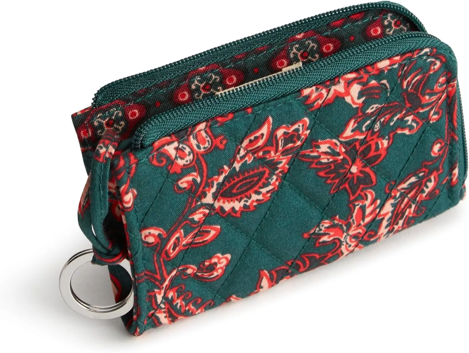 Vera Bradley Women's Cotton Zip Card Pouch