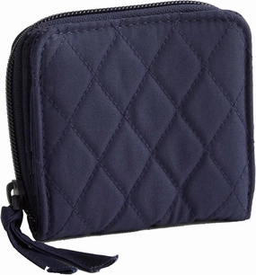 Vera Bradley Premium Cotton Small Zip-Around Wallet