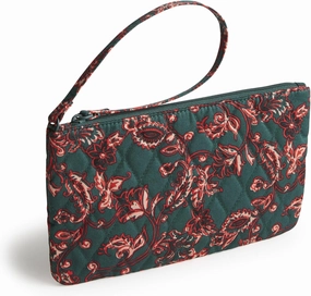 Vera Bradley Premium Cotton Zip Wristlet