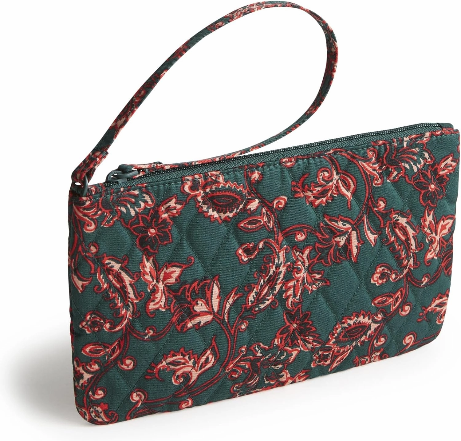 Vera Bradley Premium Cotton Zip Wristlet