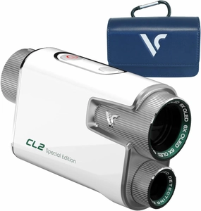 Voice Caddie CL2 Special Edition Compact Golf Laser Rangefinder with Auto Slope, 6X Optical Magnification, 700 Yard Range with  /-1 yd Accuracy, 2 Color OLED, 1 Touch Pin, Tournament Mode