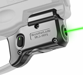 WARRIORLAND Green Laser Sight Tailored Fit Taurus G2C / Taurus G3C / Millennium G2 PT111 & PT140, Ultra Compact G2C Beam Sight, Gun Sight with Ambidextrous On/Off Switch & Power Indicator, WLS-101G