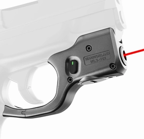 WARRIORLAND Red Laser Sight for S&W M&P Shield M2.0 9mm/.40 Pistol (Not Fit Shield Plus), Ultra Compact 40 Red Sight, Tigger Laser With Ambidextrous On/Off Switch & Power Indicator, WLS-102