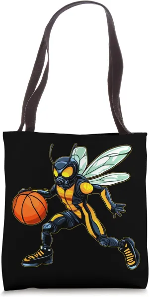 Wasp Basketball / Basketball Wasp Tote Bag