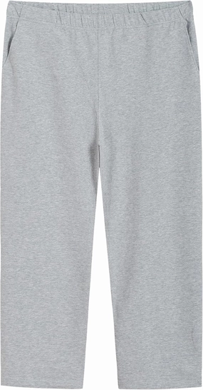 Weintee Women's Plus Size Petite Cotton Pull On Pants with Pockets
