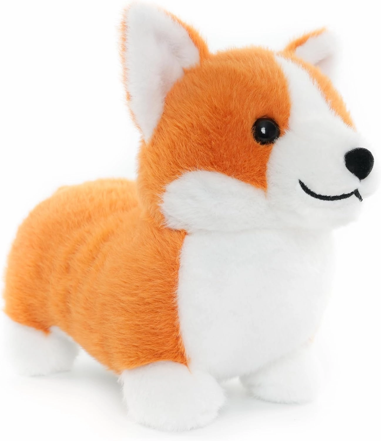 Welsh Corgi Dog Puppy Stuffed Animals Plush Toys for Kids Girls Boys Baby Birthday Bedtime Gift, 12 inches