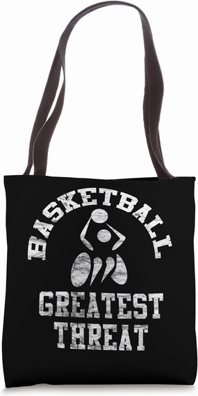 Wheelchair Basketball Greatest Threat Tote Bag