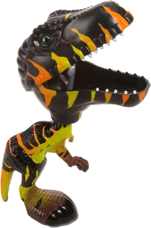 Wild Republic Velociraptor Toy, Gifts for Kids, Squeeze Trigger to Close Mouth, Chompers 9.5 Inches