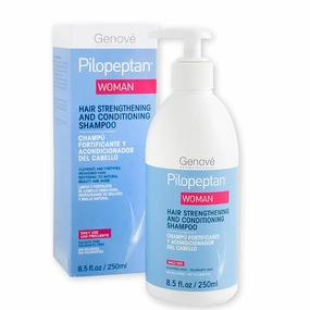 Woman Hair Strengthening and Conditioning Shampoo | Revitalize & Nourish with Peptan 3 Complex | Boost Core Strength, Reduce Breakage | Volumizing, Healthy Thickness & Plush Softness