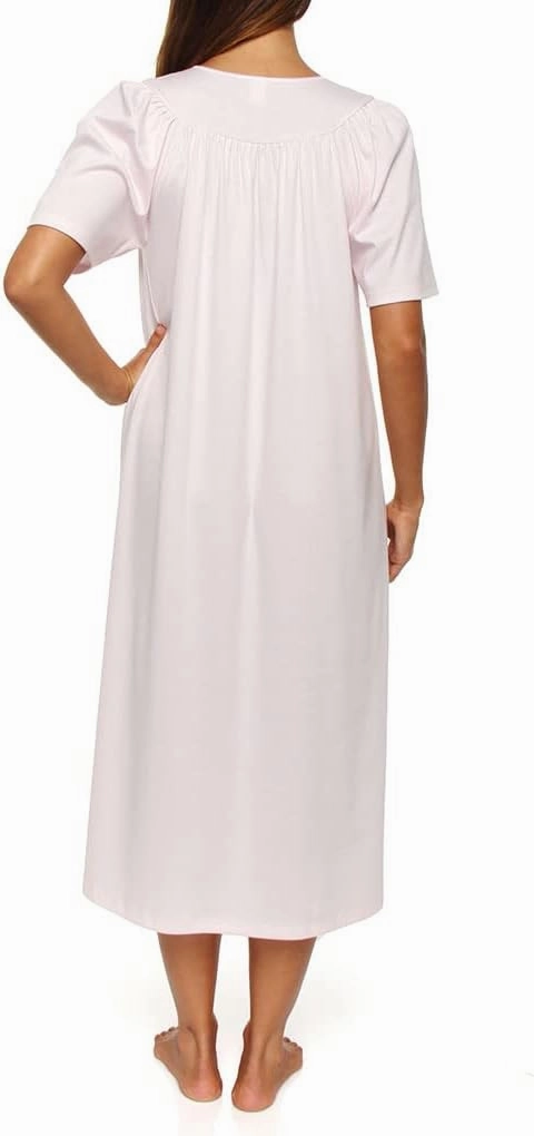 Women's 33400 Soft Cotton Short Sleeve Night Shirt Gown