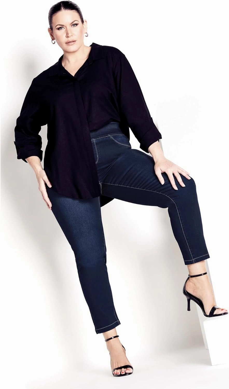 Women's Plus Size Butter Denim Pull On Jean
