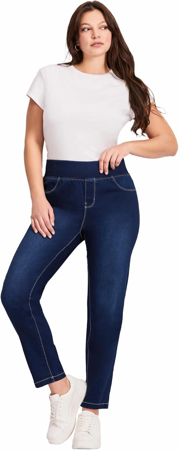 Women's Plus Size Butter Denim Pull On Jean