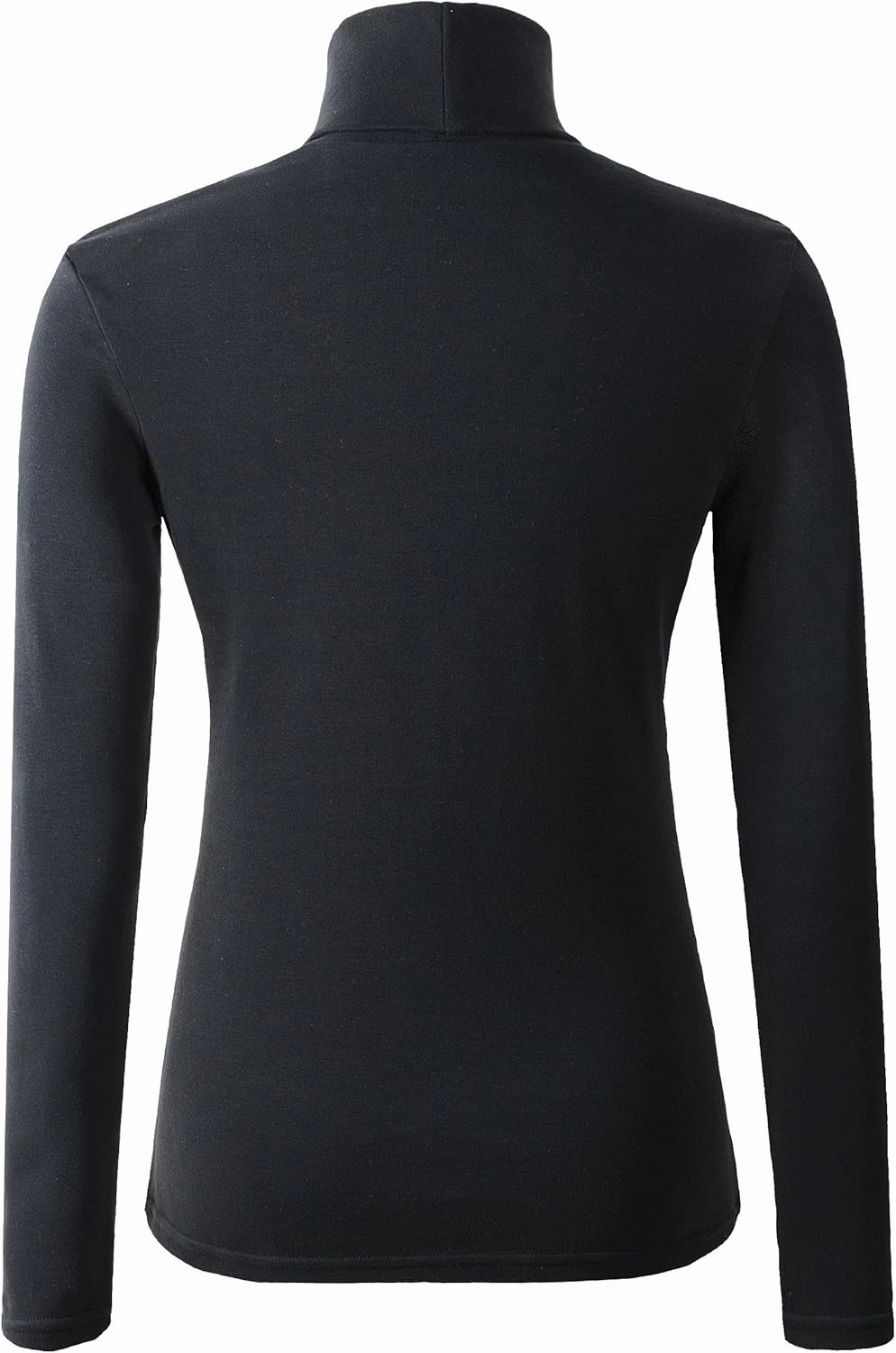 Women's Soft Cotton Turtleneck Top Basic Pullover Sweater