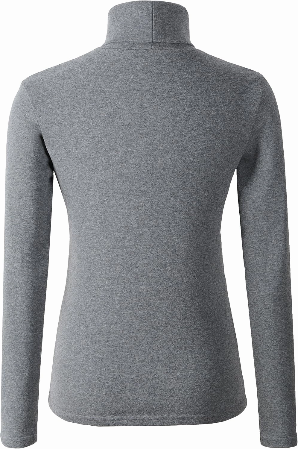 Women's Soft Cotton Turtleneck Top Basic Pullover Sweater