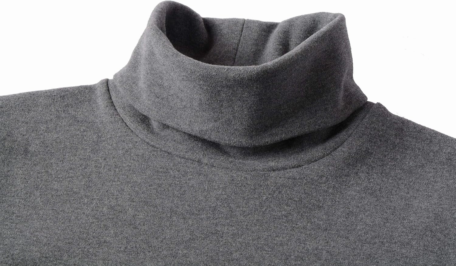 Women's Soft Cotton Turtleneck Top Basic Pullover Sweater