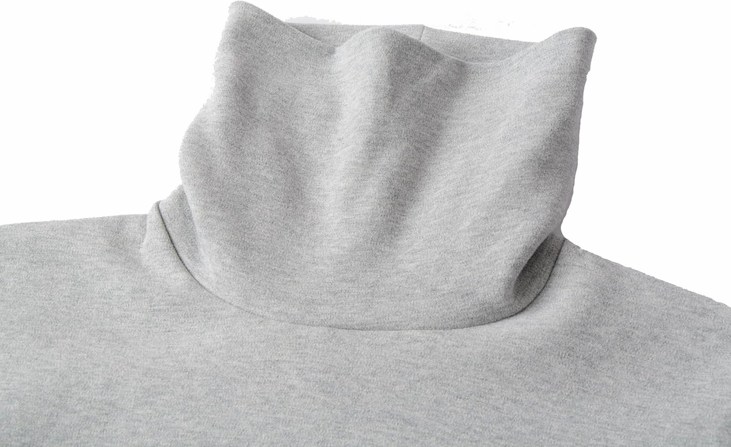 Women's Soft Cotton Turtleneck Top Basic Pullover Sweater