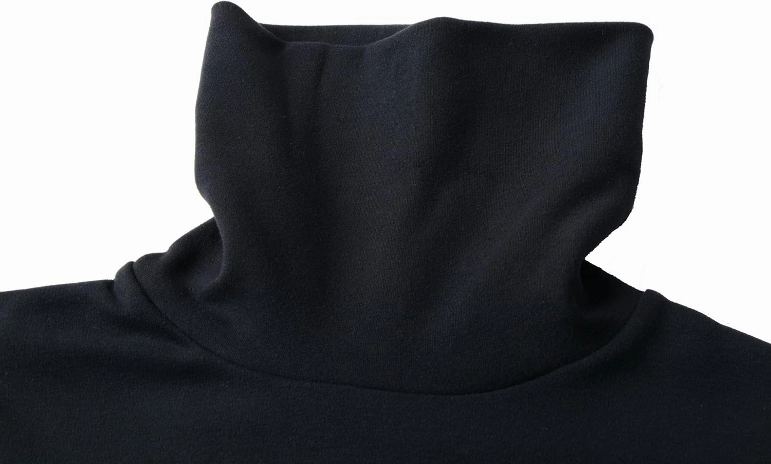 Women's Soft Cotton Turtleneck Top Basic Pullover Sweater