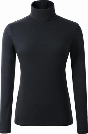 Women's Soft Cotton Turtleneck Top Basic Pullover Sweater