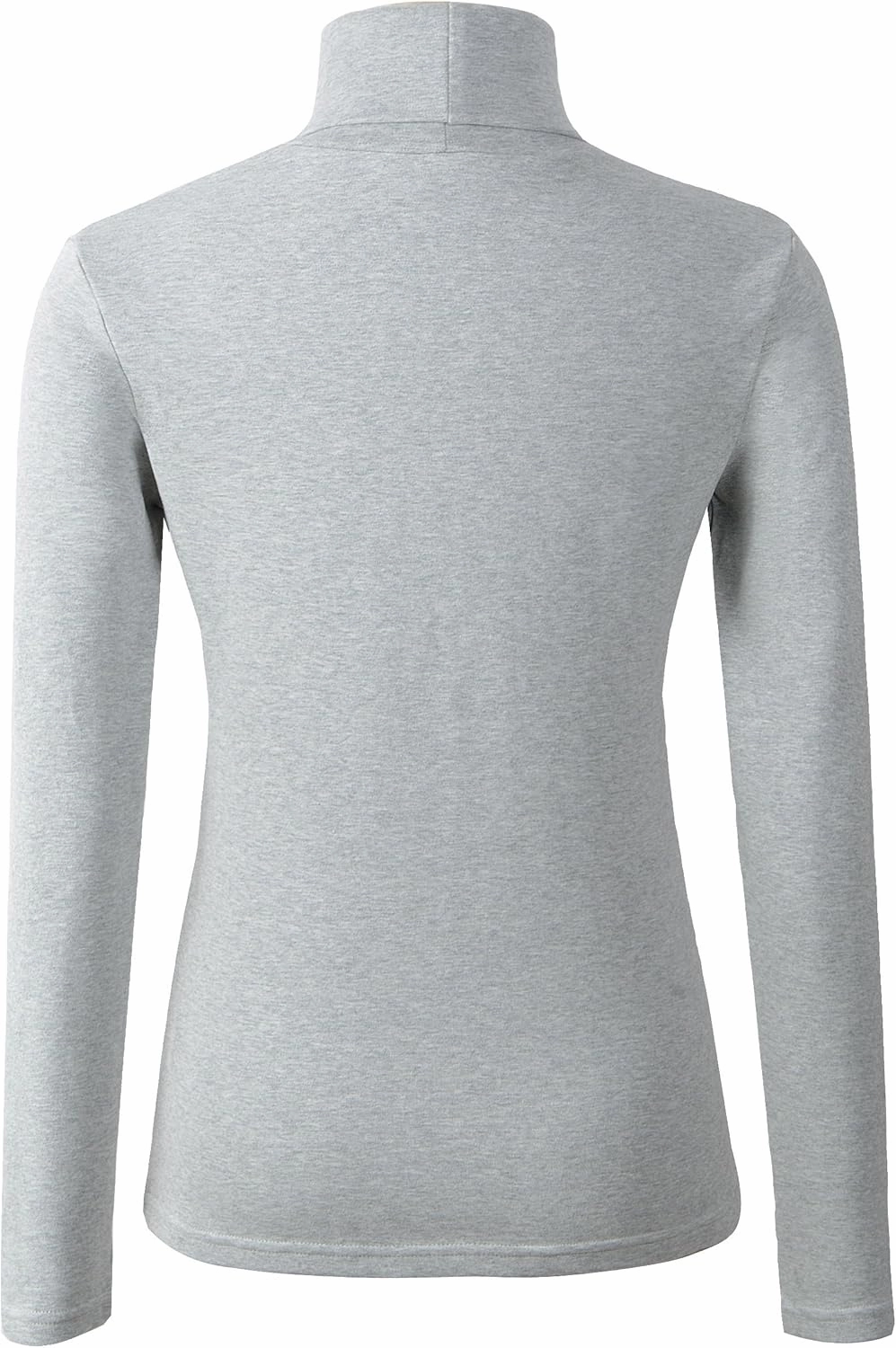 Women's Soft Cotton Turtleneck Top Basic Pullover Sweater