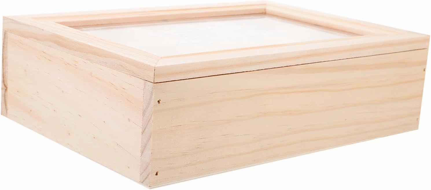 Wood Watch Case Watch Storage Container Jewelry Cases Jewelry Storage Case Wooden Ring Case Jewelry Supply Portable Organizing Case Desk Organizer Jewelry Rack Travel Acrylic Body