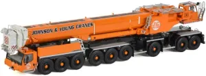 WSI for LIEBHERR LTM 1750 Johnson & Young Cranes 1:50 DIECAST Truck Pre-Built Model