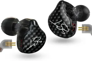YINYOO KZ ZST Hybrid Banlance Armature with Dynamic in-Ear Earphone 1BA 1DD HiFi Headset in Ear Monitors Headphones Wired Earbuds Gaming Earbuds (ZST mic)