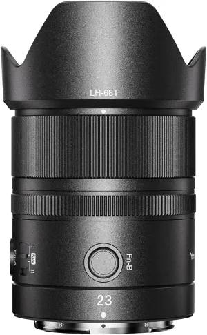 YONGNUO YN23MM F1.4Z DA DSM WL Pro Auto Focus Wide Angle Prime Lens for Nikon Z Mount, Large Aperture APS-C Lens for Nikon Mirrorless Cameras Z5 Z50 Z6 Z6II Z7 Z7II