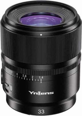 YONGNUO 33MM F1.4 DA DSM WL Pro Prime Standard Lens for Sony E Mount, Auto Focus APS-C Format for Sony Mirrorless Cameras