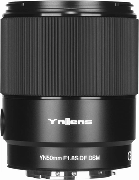 Yongnuo YN50MM F1.8S Lens for Sony E Mount, F1.8 Large Aperture Auto Focus, 50mm Full Frame Standard Prime Lens