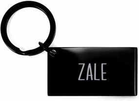 Zale Keychain Personalized Name Gifts for Zale Boys Men Him Birthday Christmas Stainless Steel Key Chain
