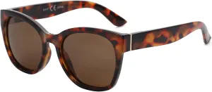 ZENOTTIC Cateye Polarized Sunglasses for Women - Oversized Sun Glasses UV400 Protection Retro Shades Designer Style