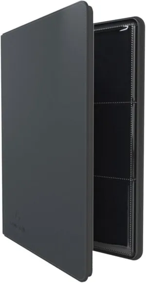 Zip-Up Ring-Binder Slim: Black