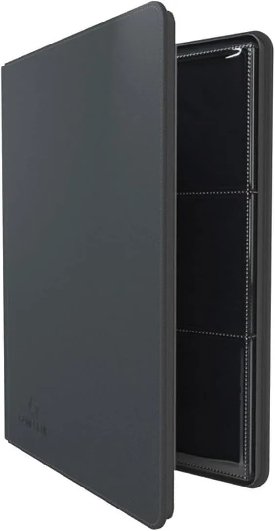 Zip-Up Ring-Binder Slim: Black